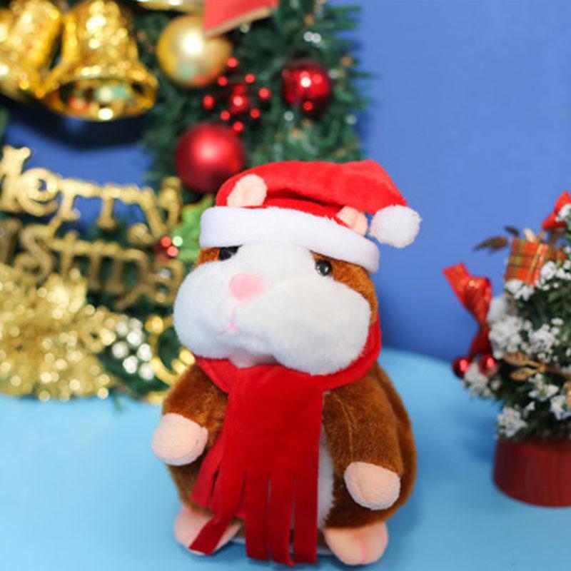 ⏳Oferta Especial por Tiempo Limitado⏰Hámster de Peluche que Habla – Repite sonidos y diversión interactiva 🐹✨