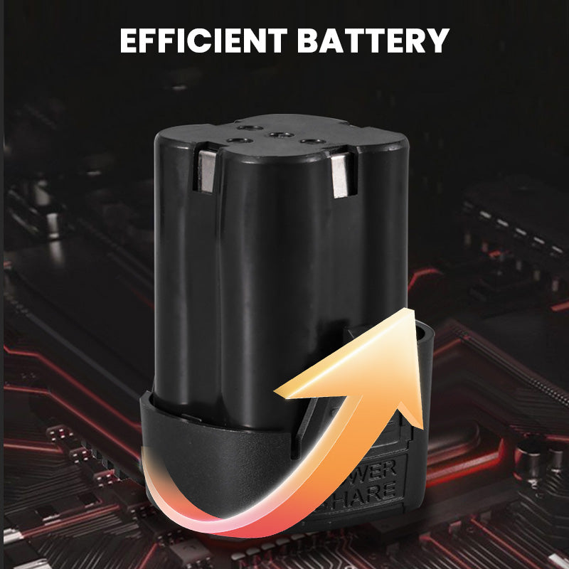 Taladro Inalámbrico Eléctrico sin Escobillas con Batería y Cargador