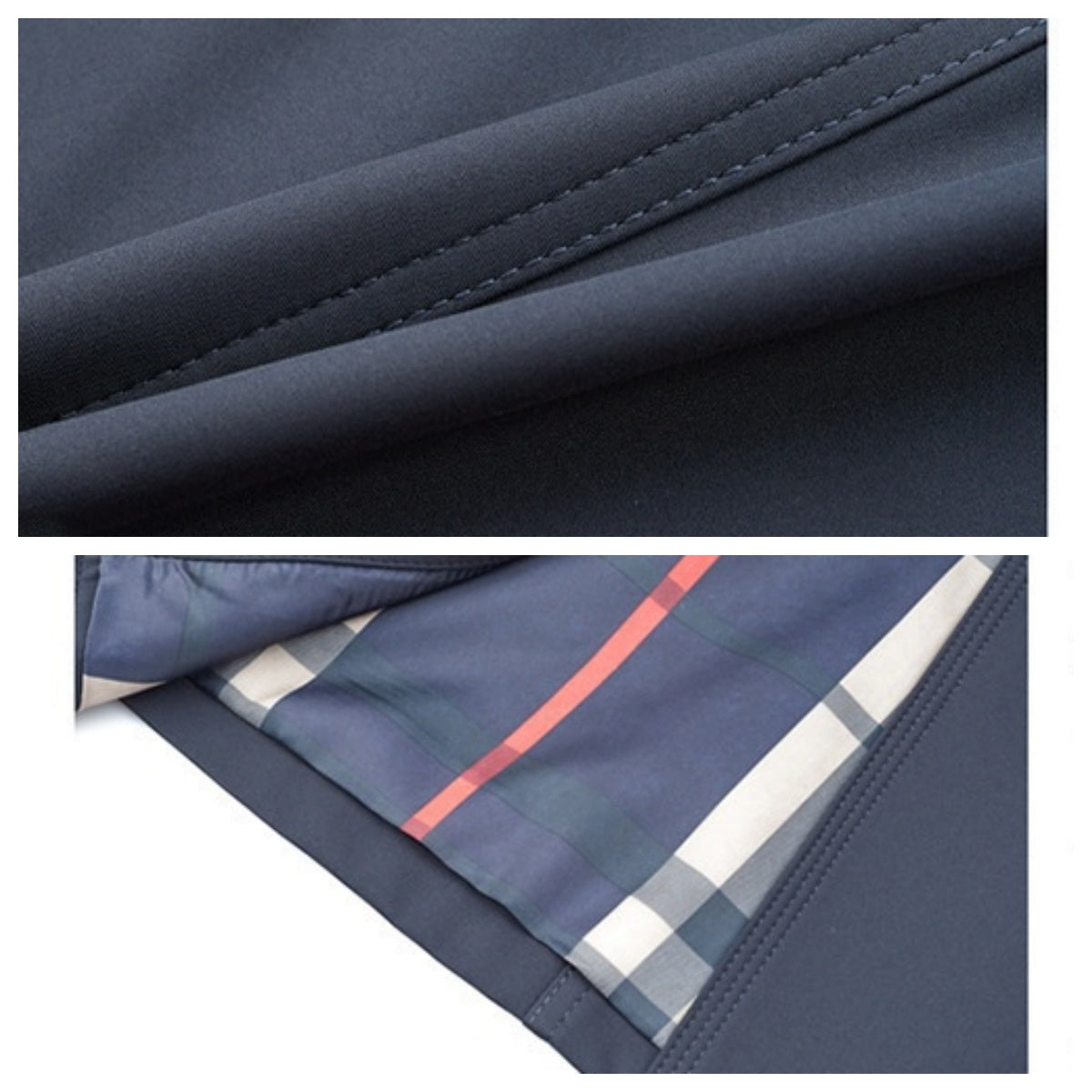 🔥Especiales otoño/invierno🔥Chaqueta de Rompevientos para Hombre de Doble Botonadura🔥