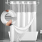 ⏳🔥¡50 % DE DESCUENTO POR TIEMPO LIMITADO! ⏰ 🚿 Cortina de ducha con diseño de waffle – textura elegante, resistente al agua y fácil de mantener | Renueva tu baño con estilo y funcionalidad