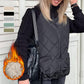 🔥 Chaqueta Voluminosa de Tejido a Punto con Piezas Acolchadas para Mujer, Nueva 2025