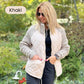 🔥 Chaqueta Voluminosa de Tejido a Punto con Piezas Acolchadas para Mujer, Nueva 2025