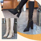 🔥🖤Rebajas Black Friday:48% DE DESCUENTO🔥Botas altas hasta la rodilla con tacón grueso y puntera afilada