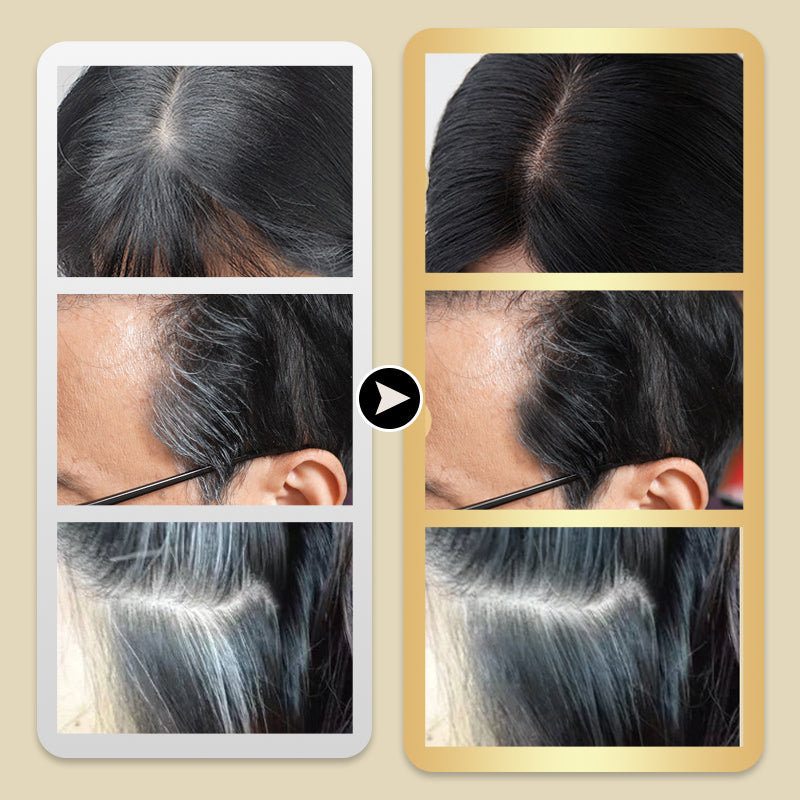 🌿Tinte para el cabello con peine seguro y práctico