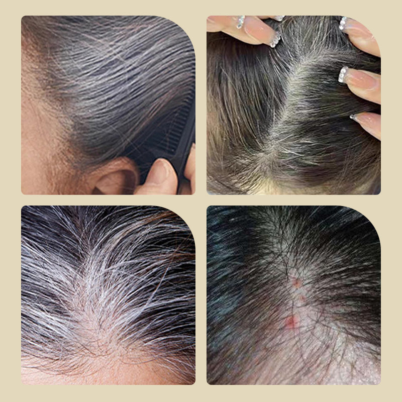🌿Tinte para el cabello con peine seguro y práctico