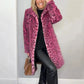 💖 Chaqueta de Estampado de Leopardo de Mediano Largo para Mujer - COMPRA 2 ENVÍO GRATIS