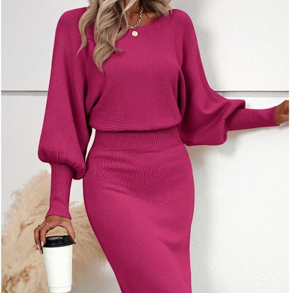 🖤Black Friday Hot Sales - 49% DE DESCUENTO🔥Elegante falda de punto Conjunto de 2 piezas