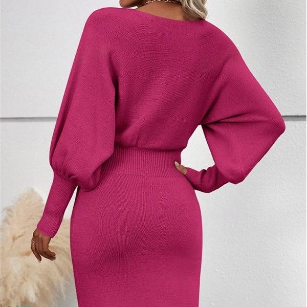 🖤Black Friday Hot Sales - 49% DE DESCUENTO🔥Elegante falda de punto Conjunto de 2 piezas