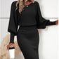 🖤Black Friday Hot Sales - 49% DE DESCUENTO🔥Elegante falda de punto Conjunto de 2 piezas