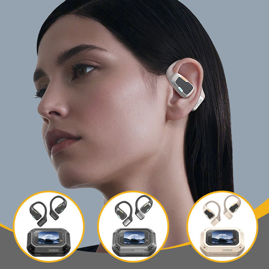 Auriculares intrauditivos Bluetooth con pantalla táctil a todo color