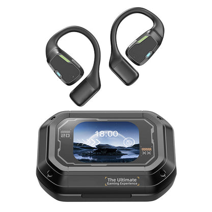 Auriculares intrauditivos Bluetooth con pantalla táctil a todo color