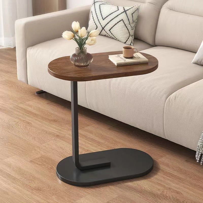 C -Shaped Nightstand End Sofa Table