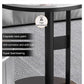 C -Shaped Nightstand End Sofa Table