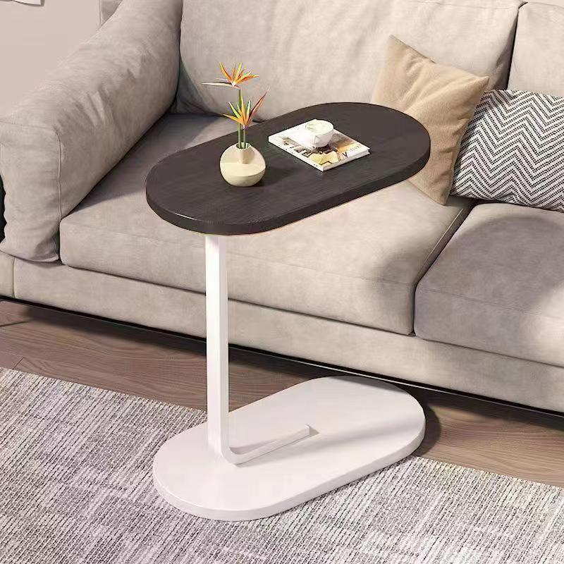 C -Shaped Nightstand End Sofa Table