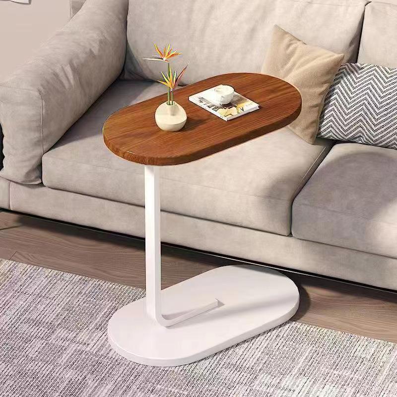 C -Shaped Nightstand End Sofa Table