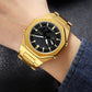 Reloj de Cuarzo Elegante de Negocios para Hombre