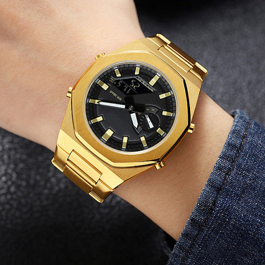Reloj de Cuarzo Elegante de Negocios para Hombre