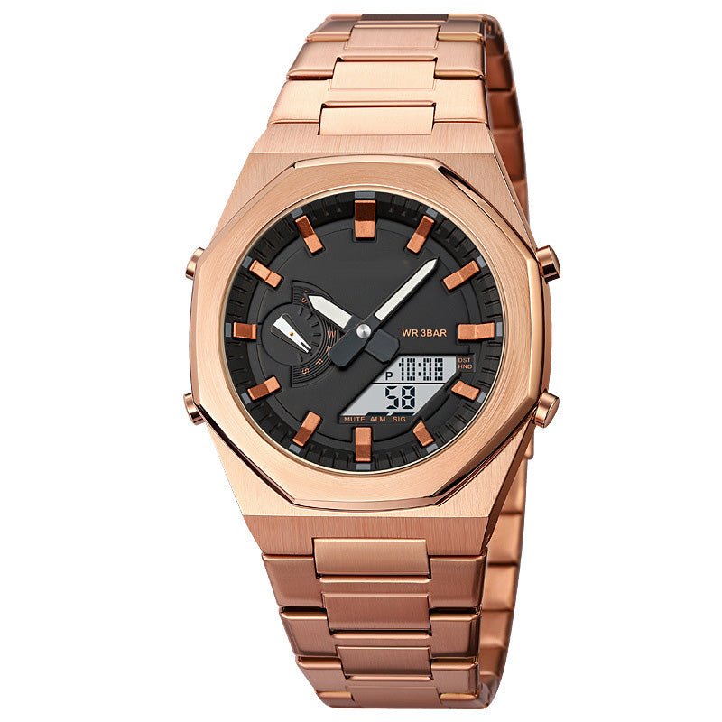 Reloj de Cuarzo Elegante de Negocios para Hombre