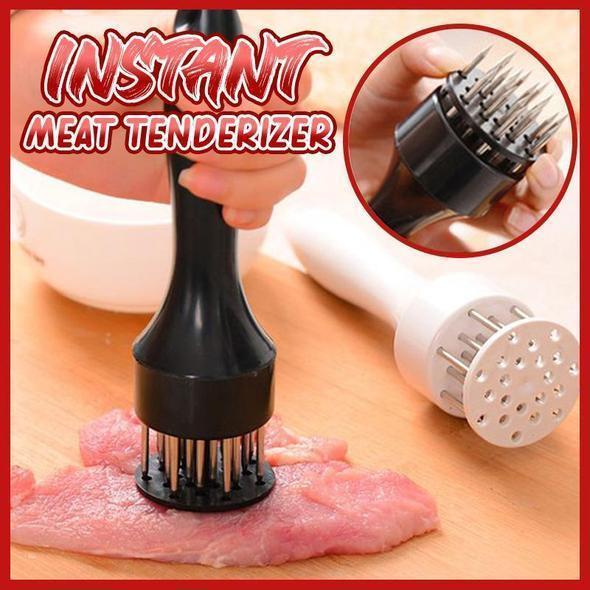 🥩 Ablandador de Carne de Acero Inoxidable – 21 Agujas, Marinado Rápido, Fácil de Limpiar 🔪