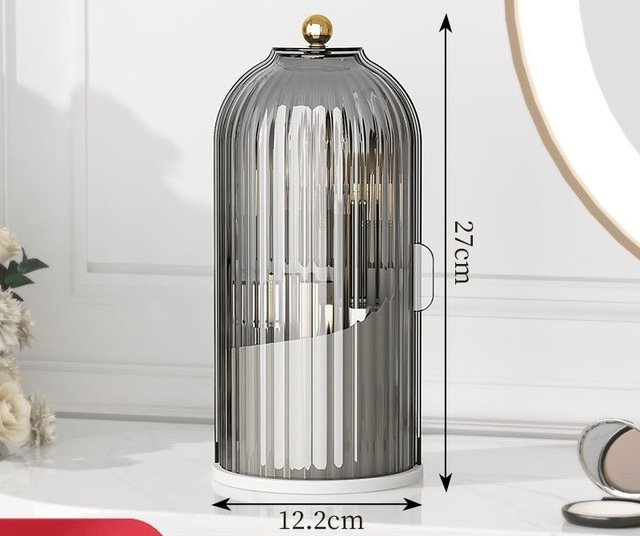 🦷🔥 ¡50% DE DESCUENTO! Organizador Giratorio 360° para Baño – Compacto, Higiénico y con Espacio para Cepillos/Cosméticos 🚿