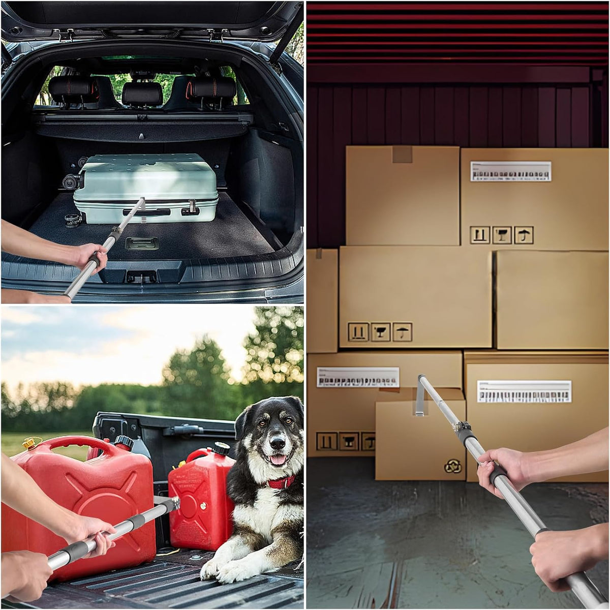 📢📢50% OFF !! ⏰Truck Cargo Grabber, Telescoping Pickup Truck Bed Retriever Tool