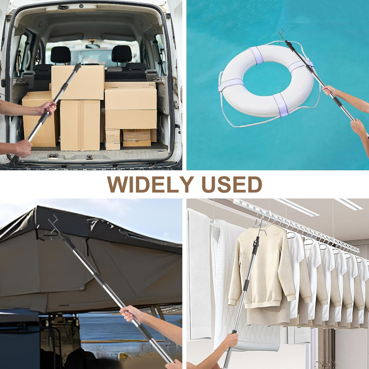 📢📢50% OFF !! ⏰Truck Cargo Grabber, Telescoping Pickup Truck Bed Retriever Tool