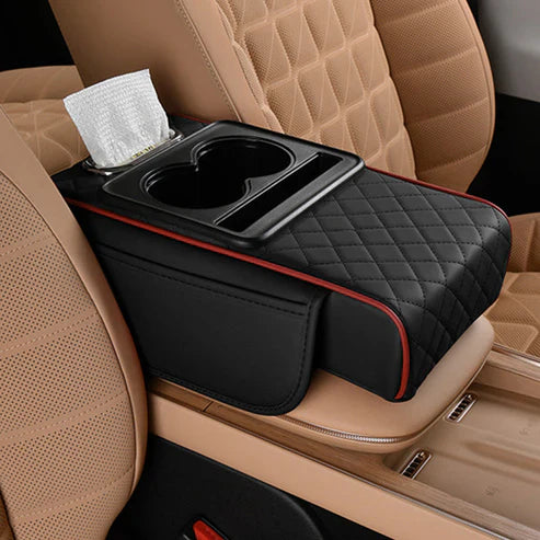 🚗💺Almohadilla multifuncional para reposabrazos – ¡Comodidad y práctica en tu auto!（Envío gratuito para 2 piezas））