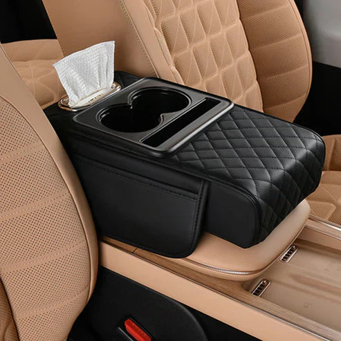 🚗💺Almohadilla multifuncional para reposabrazos – ¡Comodidad y práctica en tu auto!（Envío gratuito para 2 piezas））