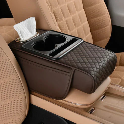 🚗💺Almohadilla multifuncional para reposabrazos – ¡Comodidad y práctica en tu auto!（Envío gratuito para 2 piezas））