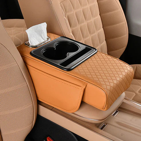 🚗💺Almohadilla multifuncional para reposabrazos – ¡Comodidad y práctica en tu auto!（Envío gratuito para 2 piezas））