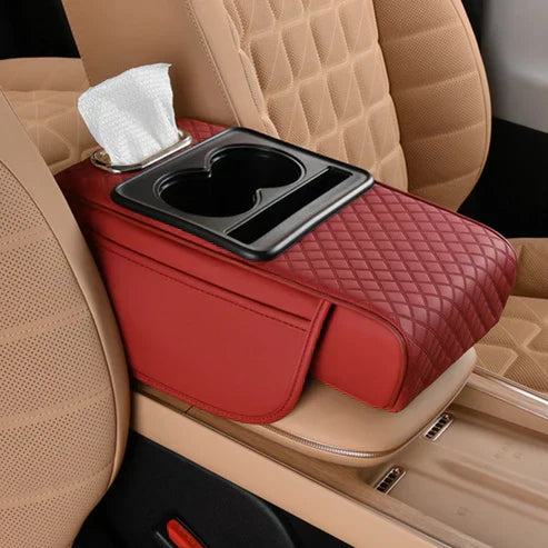 🚗💺Almohadilla multifuncional para reposabrazos – ¡Comodidad y práctica en tu auto!（Envío gratuito para 2 piezas））