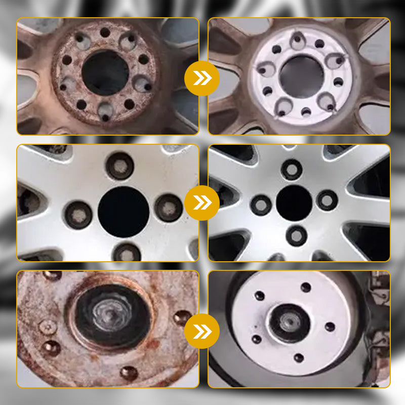 Kit de Mantenimiento y Eliminación de Óxido para Rines de Auto
