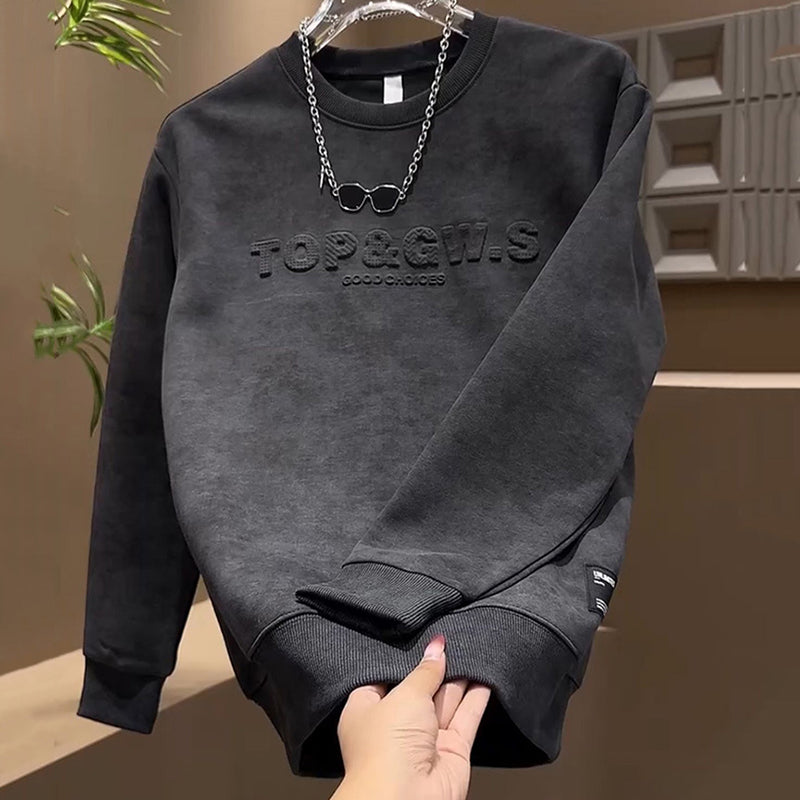 Sudadera Casual con Cuello Redondo para Hombre