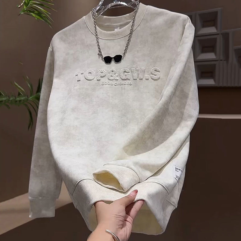 Sudadera Casual con Cuello Redondo para Hombre