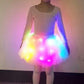 🎁💃 Mini Falda Luminosa para Niñas – Ideal para Regalo de Cumpleaños, Bailes de Ballet y Juegos Nocturnos Mágicos 🩰🌌