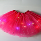 🎁💃 Mini Falda Luminosa para Niñas – Ideal para Regalo de Cumpleaños, Bailes de Ballet y Juegos Nocturnos Mágicos 🩰🌌