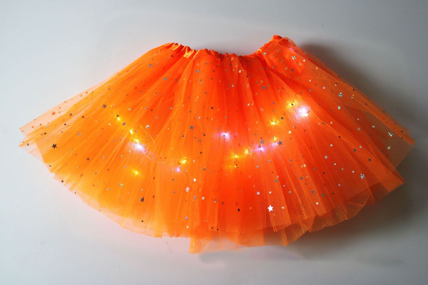 🎁💃 Mini Falda Luminosa para Niñas – Ideal para Regalo de Cumpleaños, Bailes de Ballet y Juegos Nocturnos Mágicos 🩰🌌