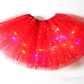 🎁💃 Mini Falda Luminosa para Niñas – Ideal para Regalo de Cumpleaños, Bailes de Ballet y Juegos Nocturnos Mágicos 🩰🌌