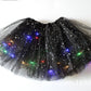 🎁💃 Mini Falda Luminosa para Niñas – Ideal para Regalo de Cumpleaños, Bailes de Ballet y Juegos Nocturnos Mágicos 🩰🌌
