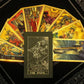 ✨Baraja de tarot Witchy Cauldron en oro rosa con libro guía🔮