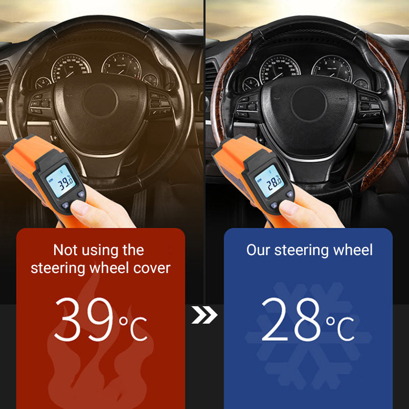 Funda antideslizante universal para el volante del coche