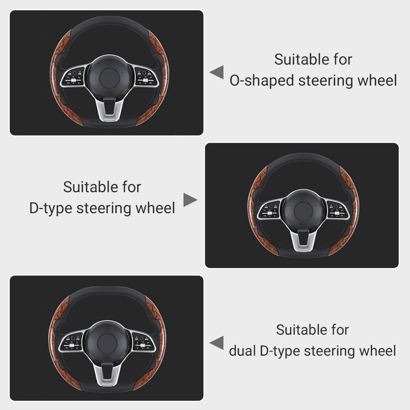 Funda antideslizante universal para el volante del coche