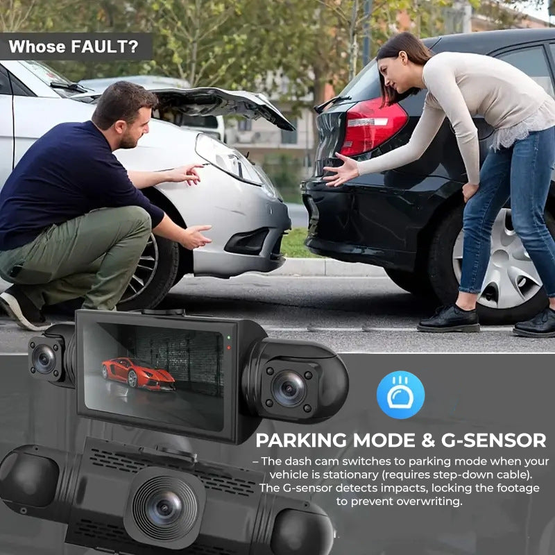 📢📢¡50% DE DESCUENTO! ⏰ Cámara de Tablero 4 Canales 1080p con Sensor G