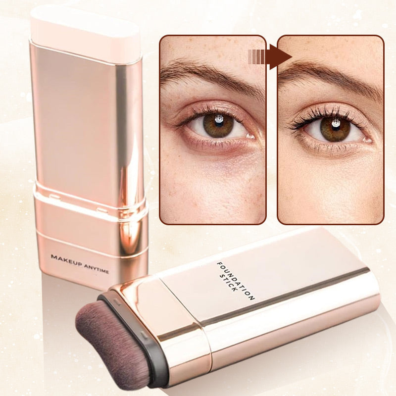 ✨Oferta especial compre 2 y llévese 1 gratis✨Base de maquillaje en barra de doble punta, impecable y de larga duración