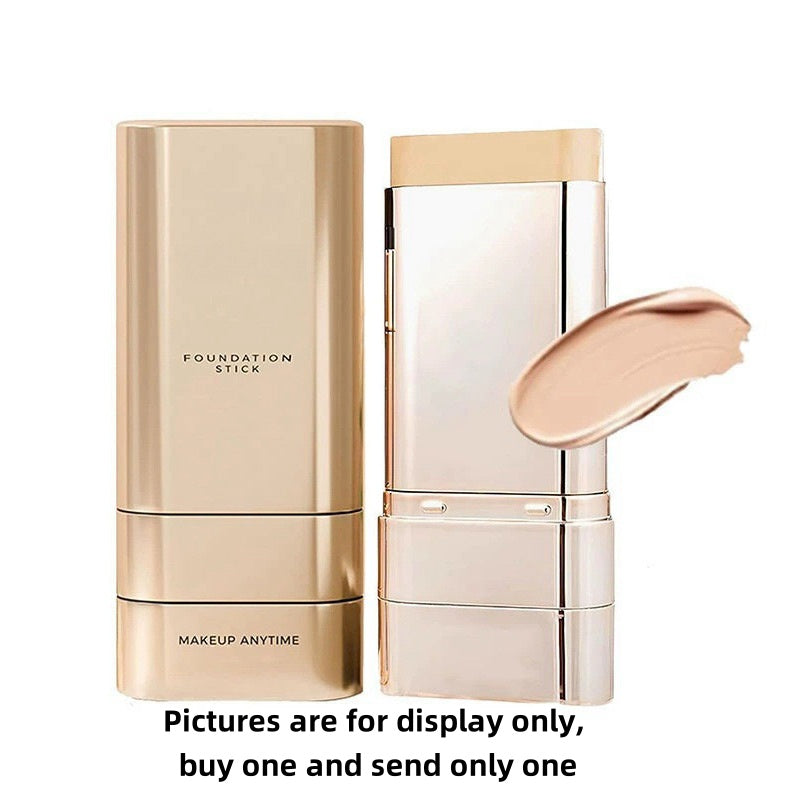 ✨Oferta especial compre 2 y llévese 1 gratis✨Base de maquillaje en barra de doble punta, impecable y de larga duración