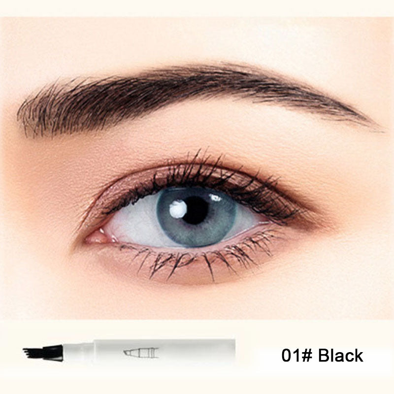 🎁Novedades 2026 ¡50% DE DESCUENTO!💥✨ Lápiz Líquido para Cejas de 4 Puntas Microblading – Trazos Naturales Pelo a Pelo 👁️