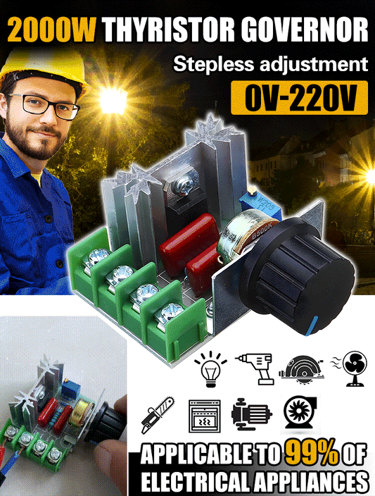 ⚡ 50% OFF 🔌 Regulador de Voltaje 2000W – Sube y Baja la Tensión, Protege tus Equipos de Apagones y Sobrecargas al Instante 🛡️✨