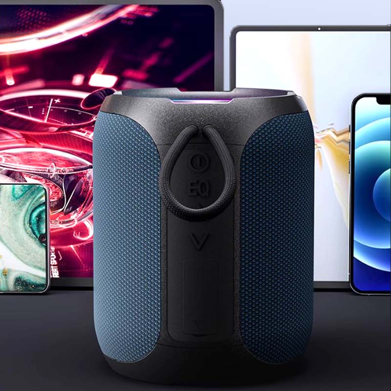 Altavoz Bluetooth portátil de 40W de pico con luz RGB