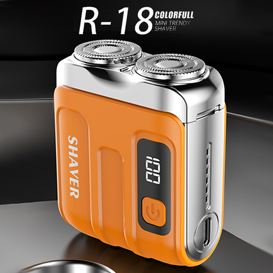 Mini Afeitadora Eléctrica Portátil para Hombres
