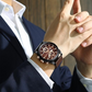 Reloj de Cuarzo Casual y Elegante para Hombre con Esfera Luminosa